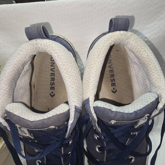 CONVERSE CTSA MIDTOP ALL STAR CANVAS SNEAKER BLUE MENS SIZE 10.5 GUC - Picture 8 of 10